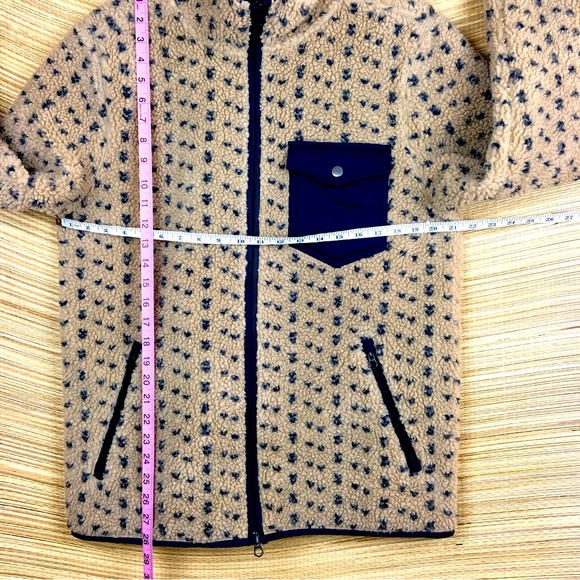 L.L.Bean X Todd Snyder Collaboration Hi-Pile Sherpa Zip-Front Jacket Size M - Picture 9 of 9